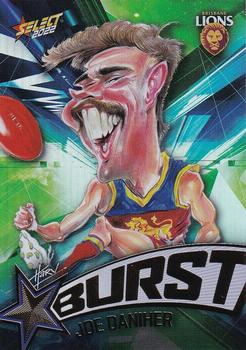 2022 Select AFL Footy Stars - Starburst Caricature - Shatter #SP6 Joe Daniher Front